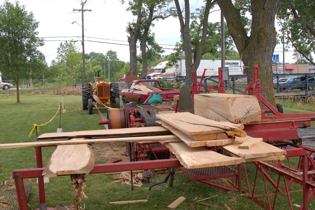 Sawmill Old Fashioned Farmers Days Van Wert Ohio July … Flickr