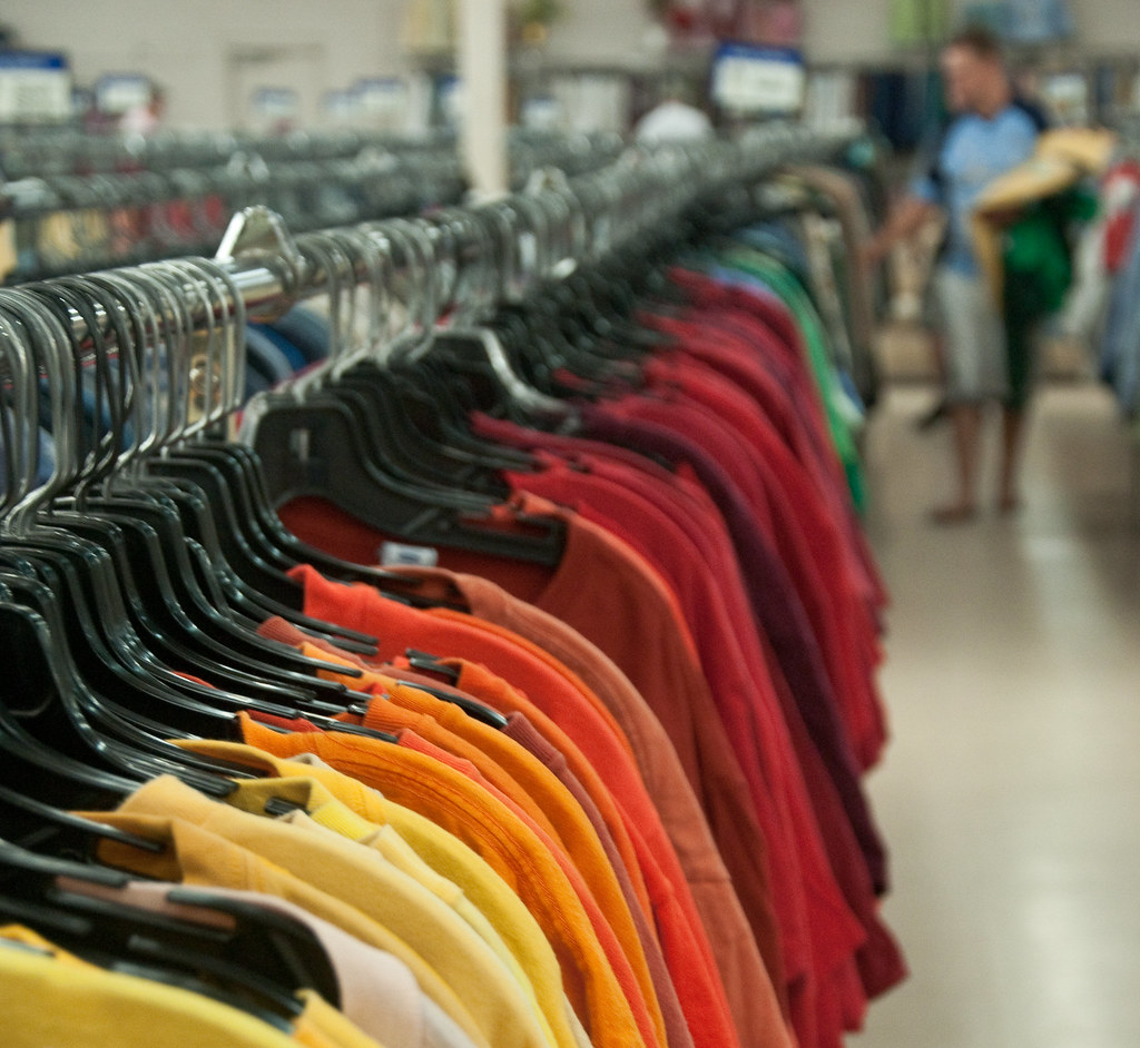 T Shirt Shopping at Goodwill Bob Jagendorf Flickr