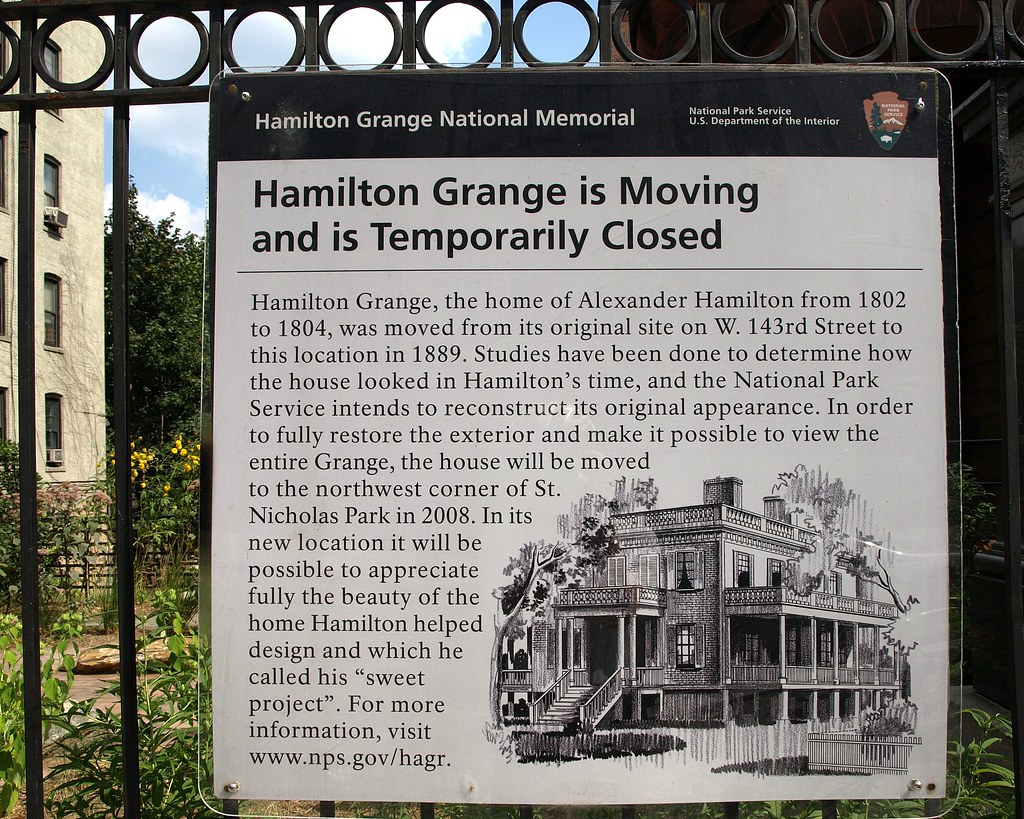 Hamilton Grange, the Home of Alexander Hamilton, Harlem NY… Flickr