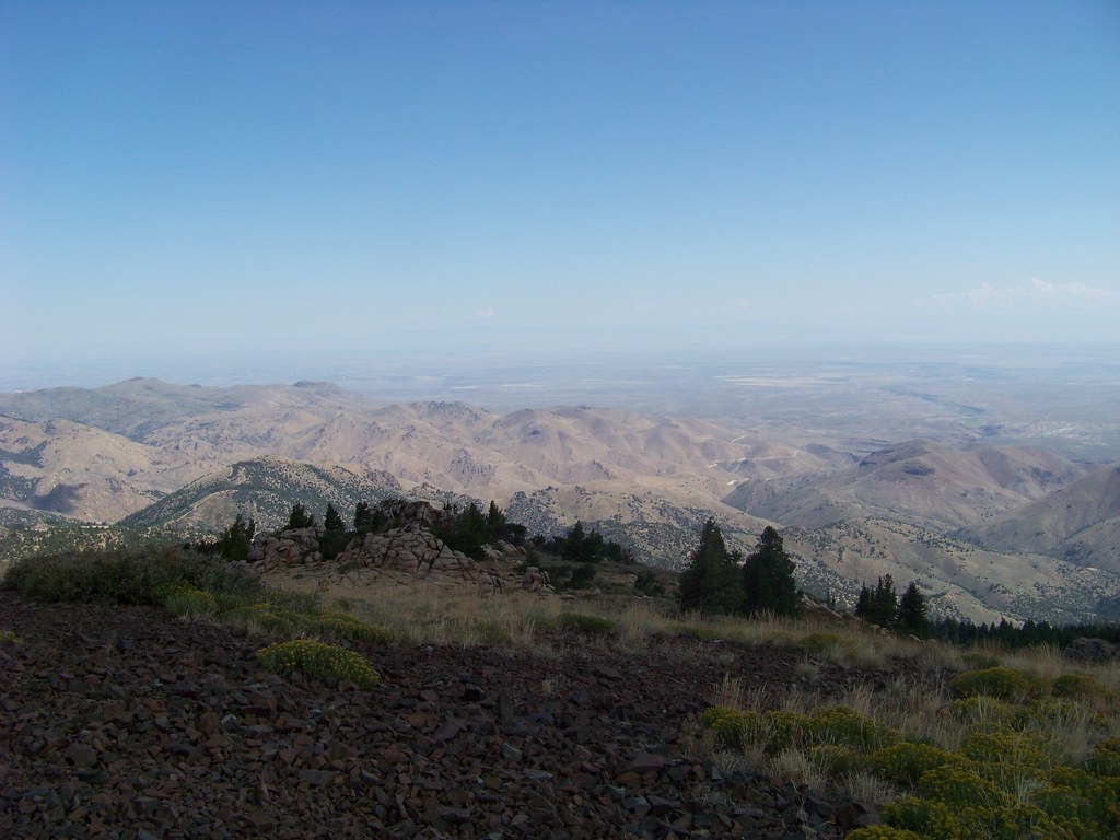 Scenic View War Eagle Peak Idaho Taken on the top of War E… Flickr