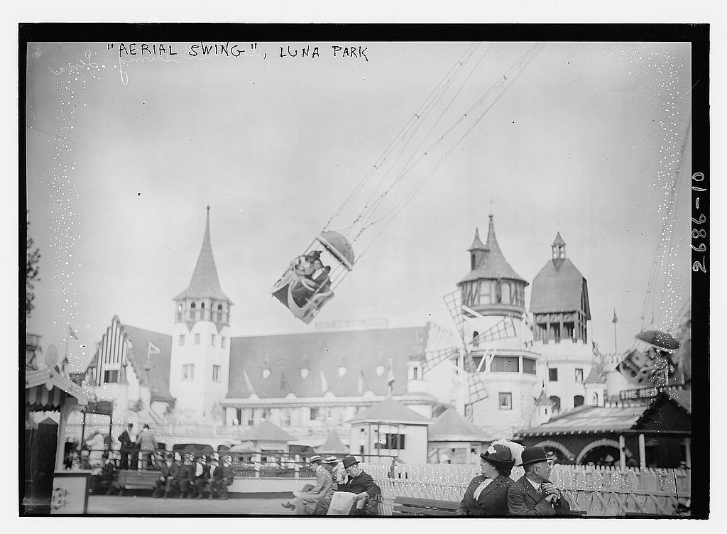 Aerial Swing Luna Park (LOC) Bain News Service,, publisher… Flickr