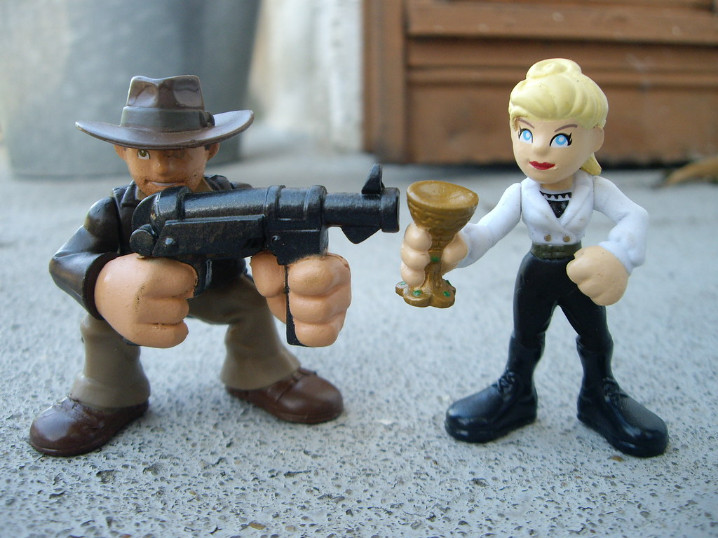 Dr Elsa Schneider & Indiana Jones a photo on Flickriver