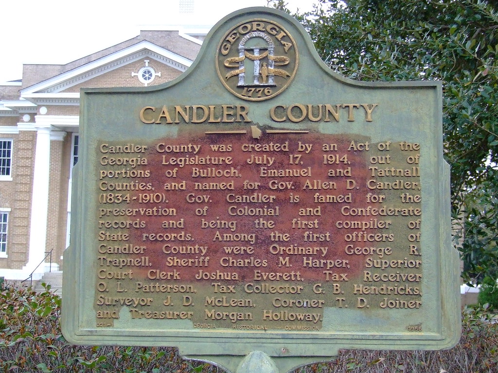 Candler County Candler County was created by an Act of the… Flickr