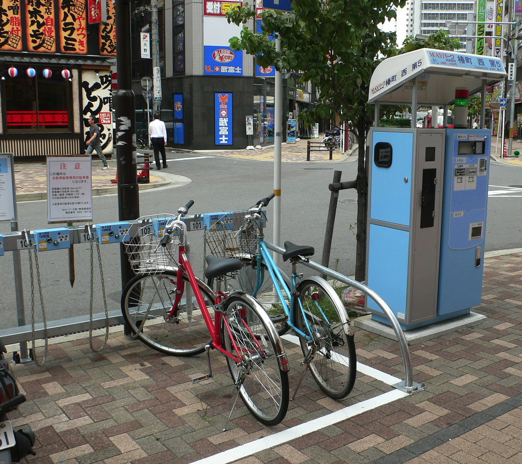 bicycle parking Flickr