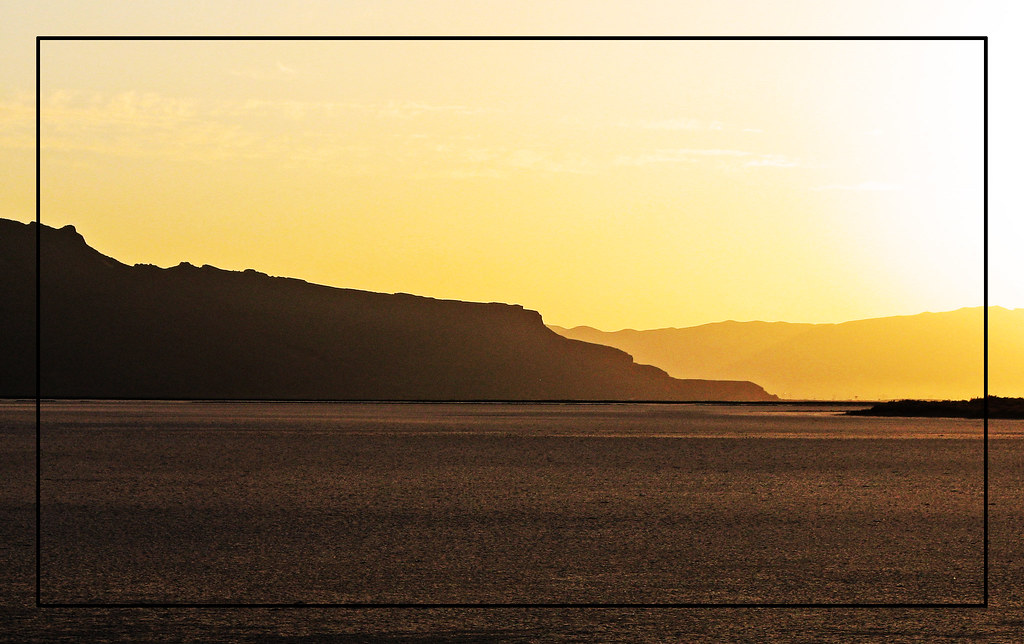 Salt Flats Sunset View from Stansbury Island of the sunset… Flickr
