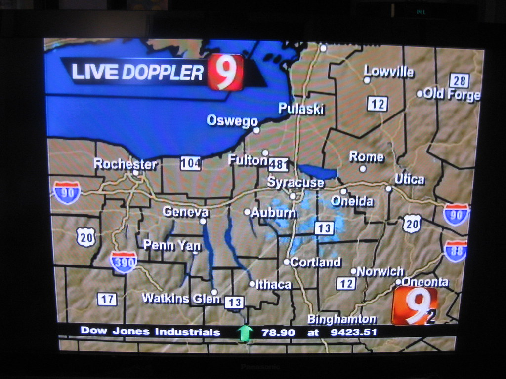 20090904 030 Syracuse's Doppler Radar on subchannel 92 … Garth J