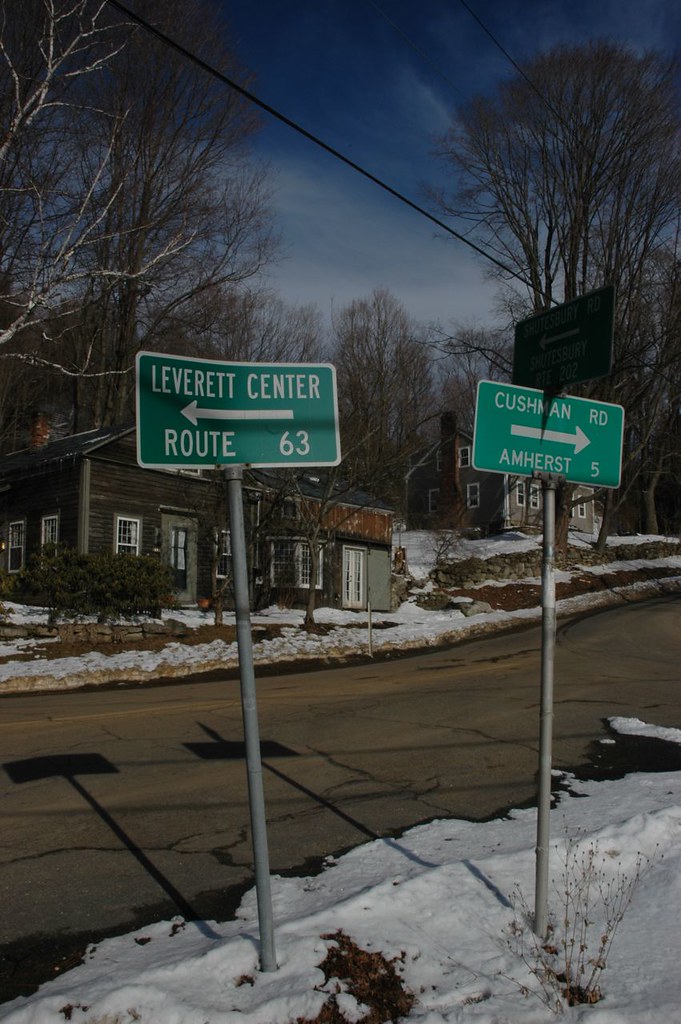 Leverett Road Signs Joe Fenstermaker Flickr