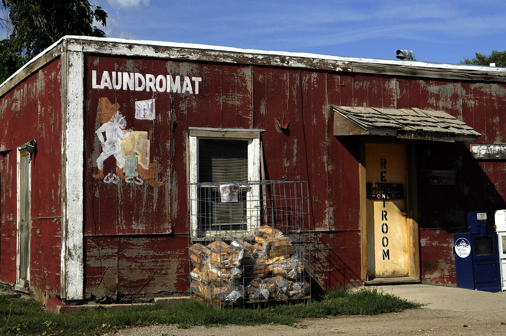 Laundromat Sheridan, Montana ap0013 Flickr