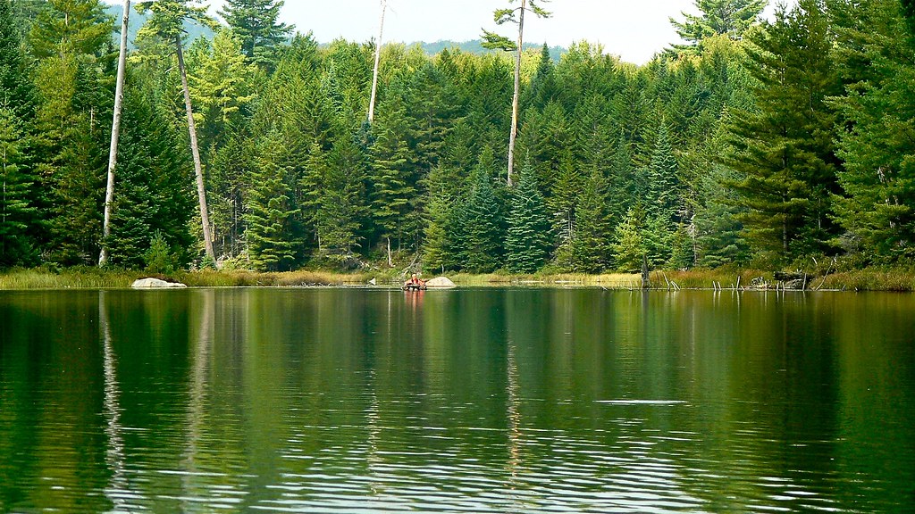 Fishing At Lost Ponds This is in the Moose River Plains Wi… Flickr