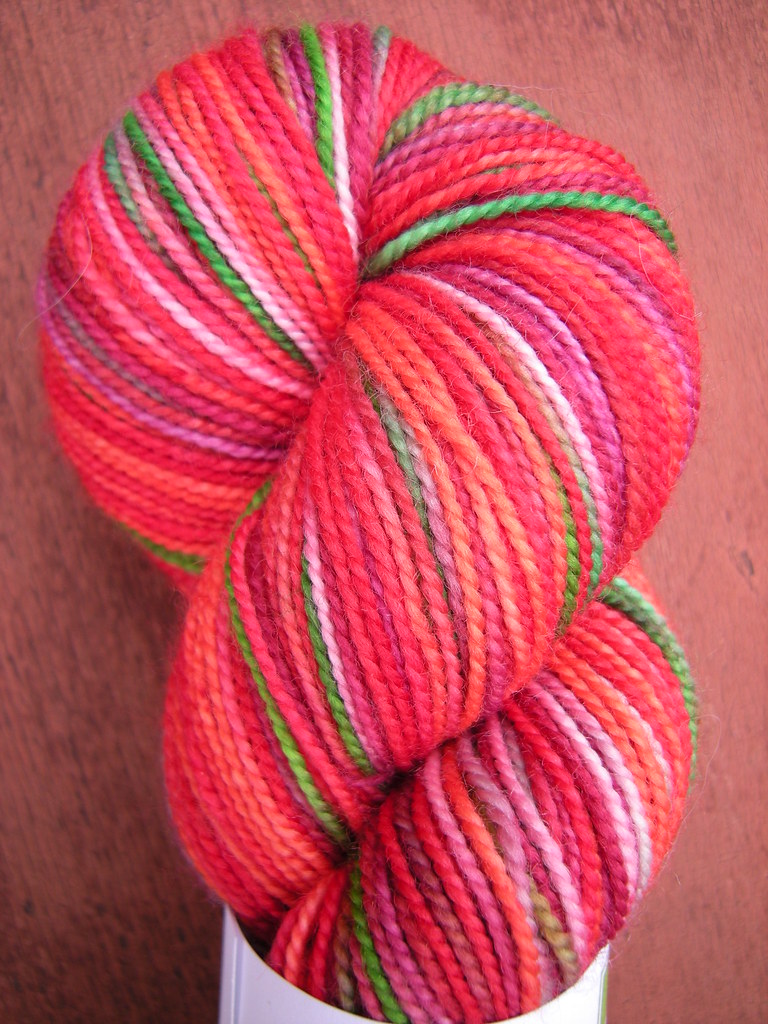 Abundant Yarn & Dyeworks Hand Dyed by Larissa Brown Flickr