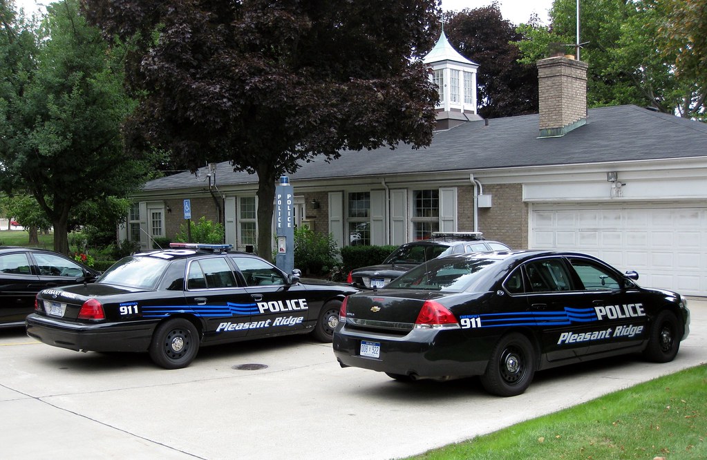 Pleasant Ridge Police Cruisers Seems like plenty of police… Flickr