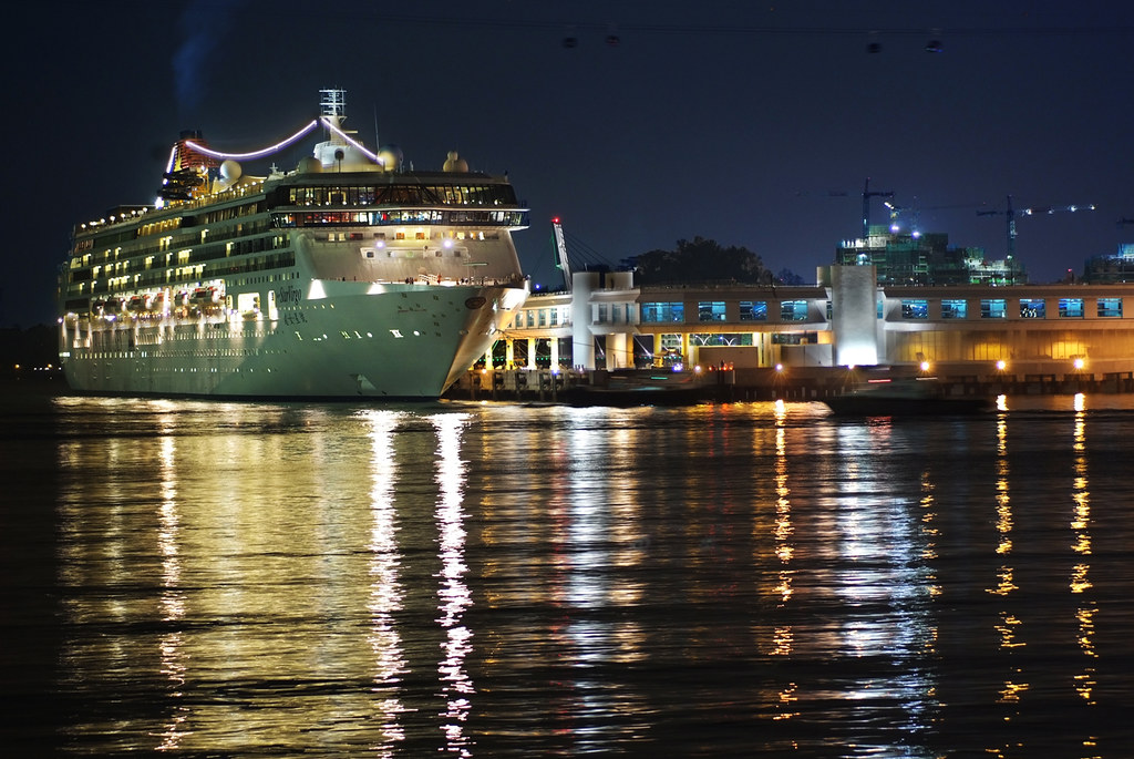 Star Virgo docking at Harbour Front Singapore Cruise