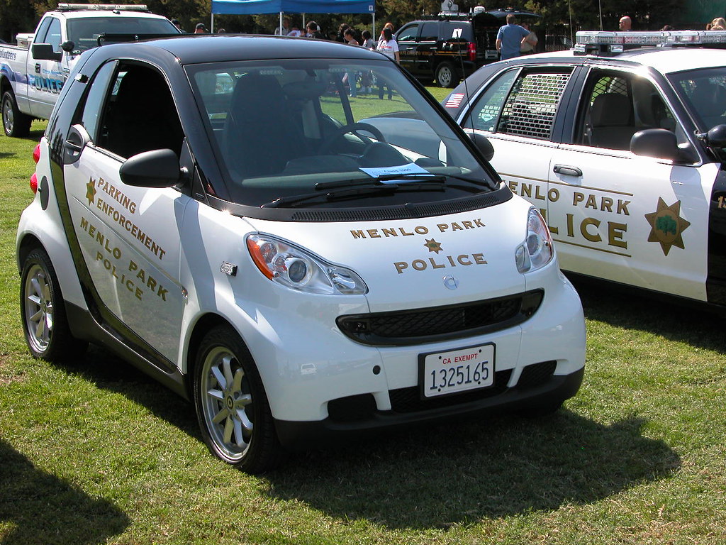 2009 Smart Police Car Menlo Park CA PD a photo on Flickriver