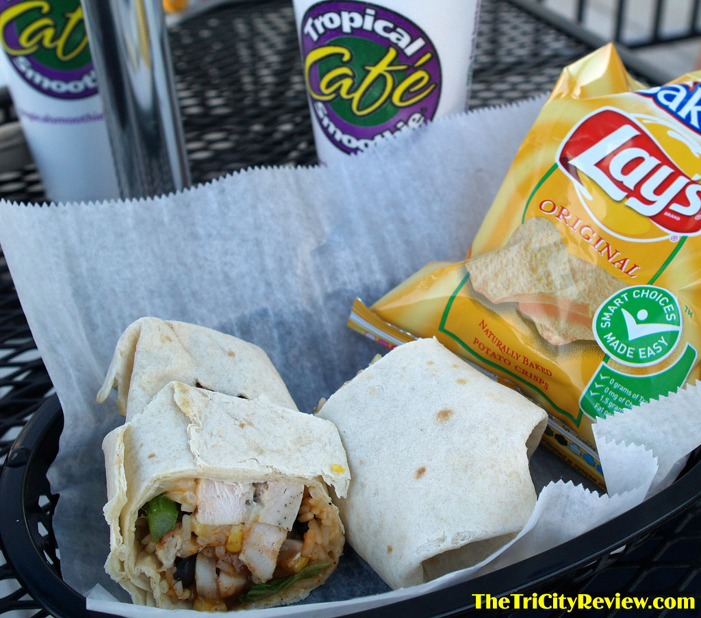 Tropical Smoothie Wrap a photo on Flickriver