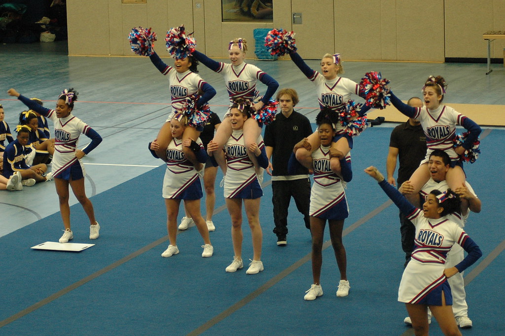 Cheerleading Championships Ramstein Cheer squads from al… Flickr