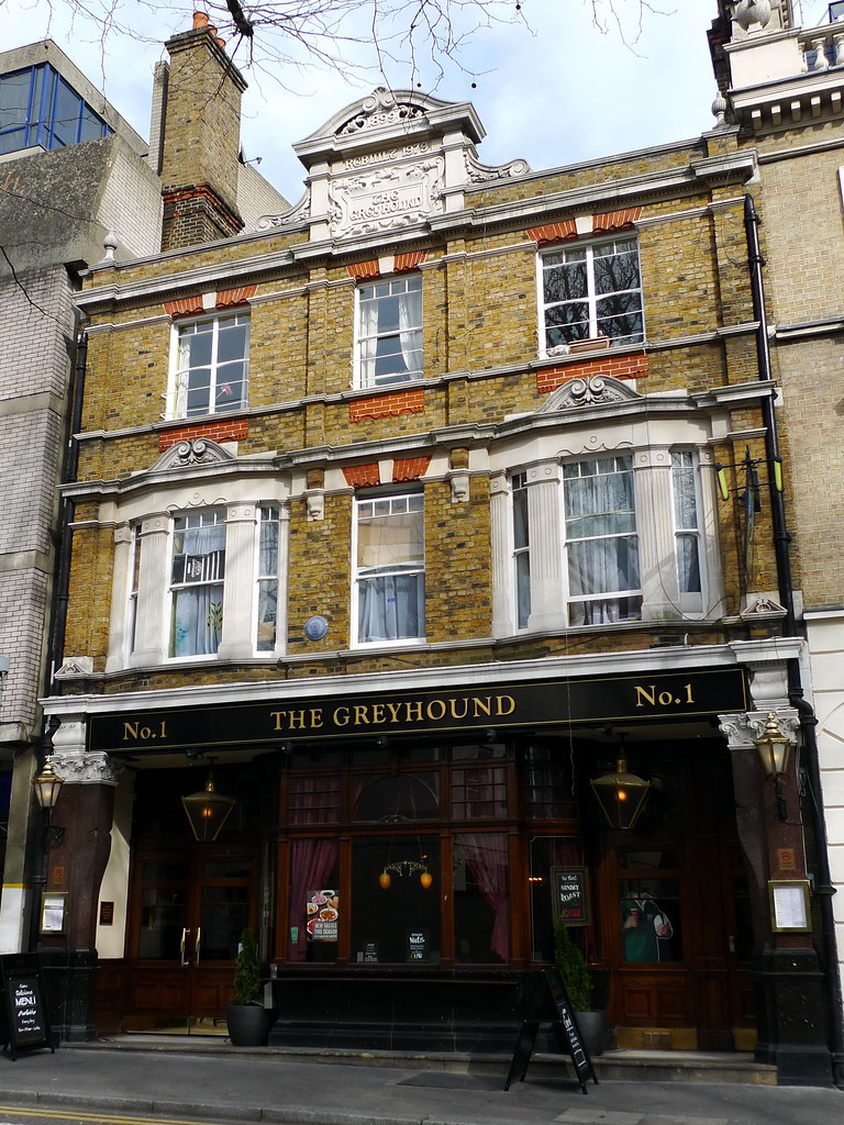 Greyhound, Kensington, W8 A pub just off the High Street