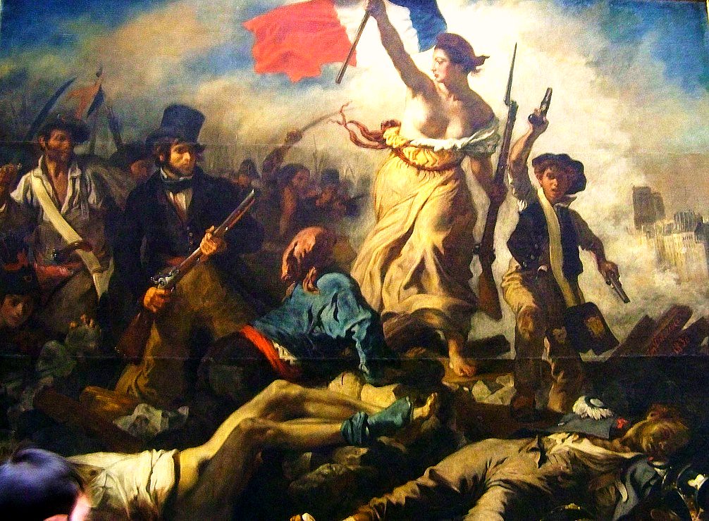 Eugène Delacroix, La Liberté guidant le Peuple (28 Juillet 1830) a