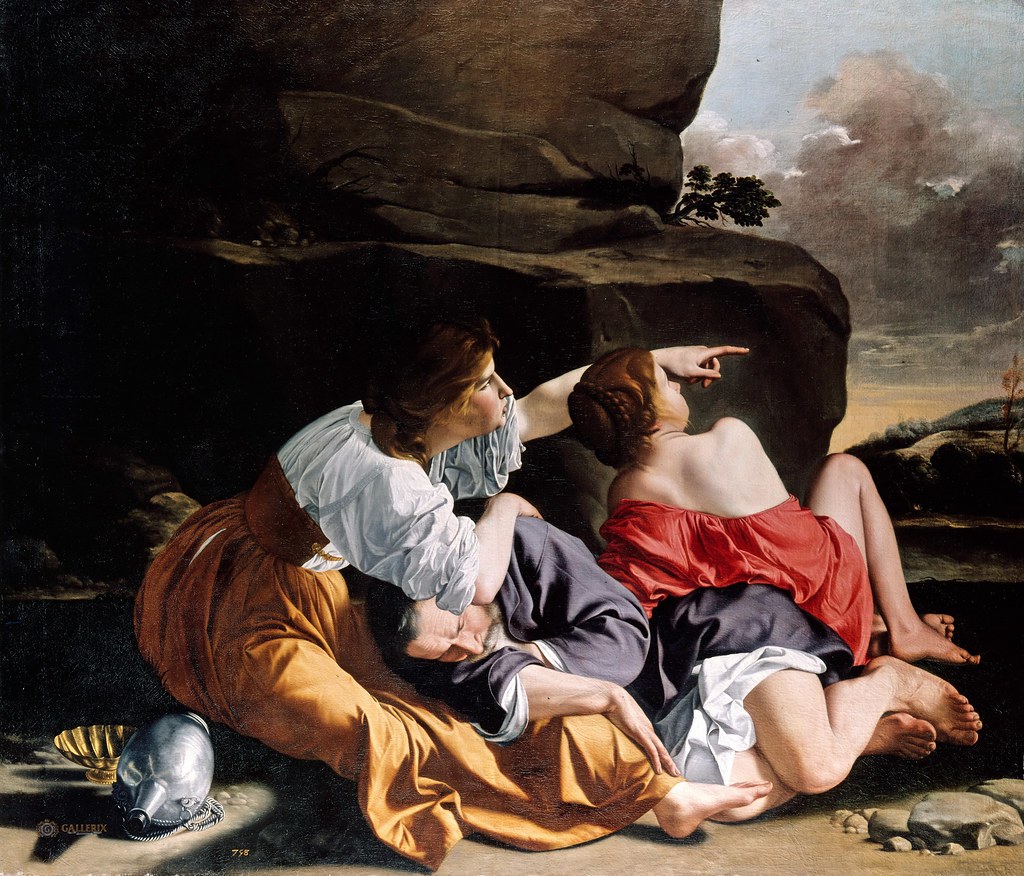 Orazio Gentileschi Lot and his Daughters [c.1622] Flickr