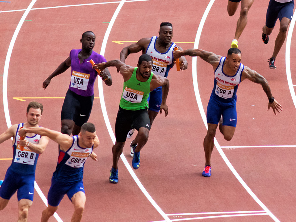 Changes Baton changes in the relay bobb56 Flickr