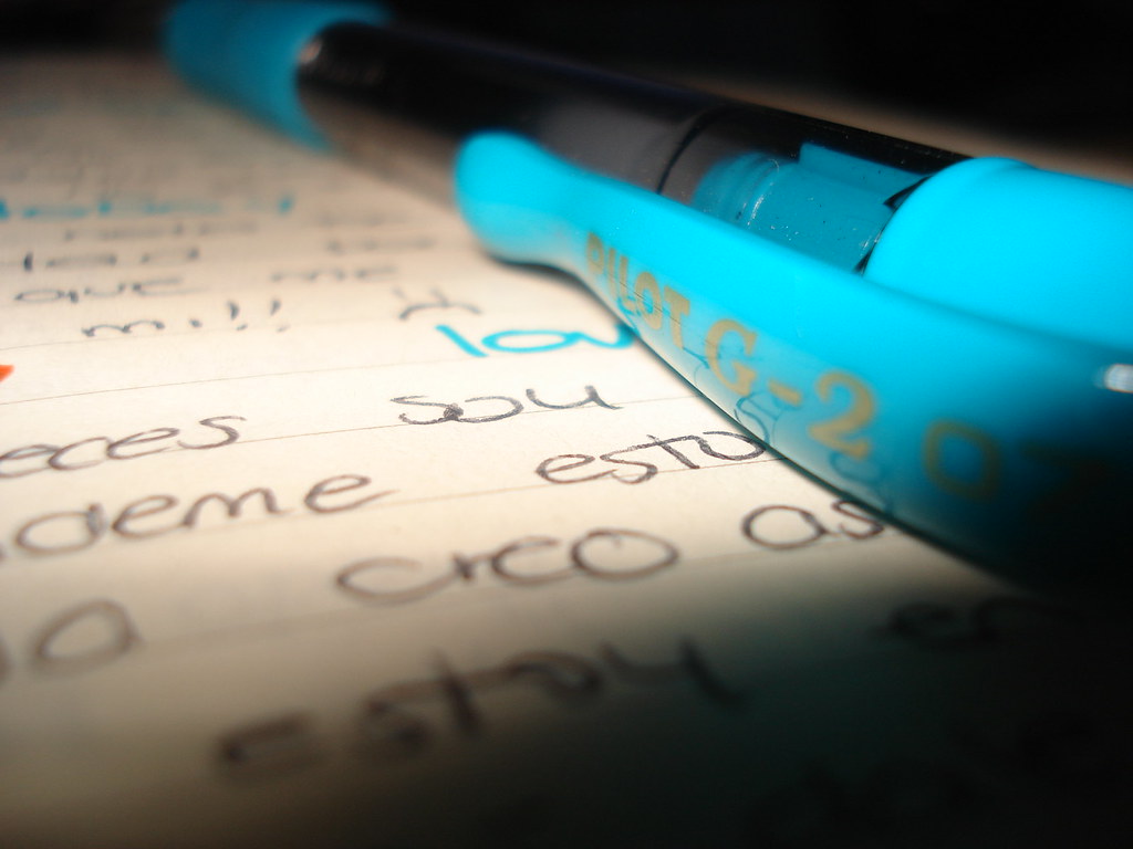 Moleskine&Pilot Gel Pen 1 Con una de las plumas que me han… Flickr