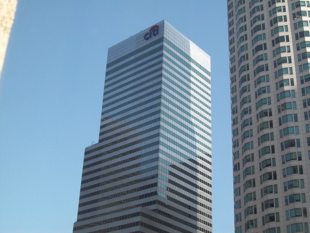 Citi Bank Citi Bank Tower, Los Angeles, California. NotreDameIrish