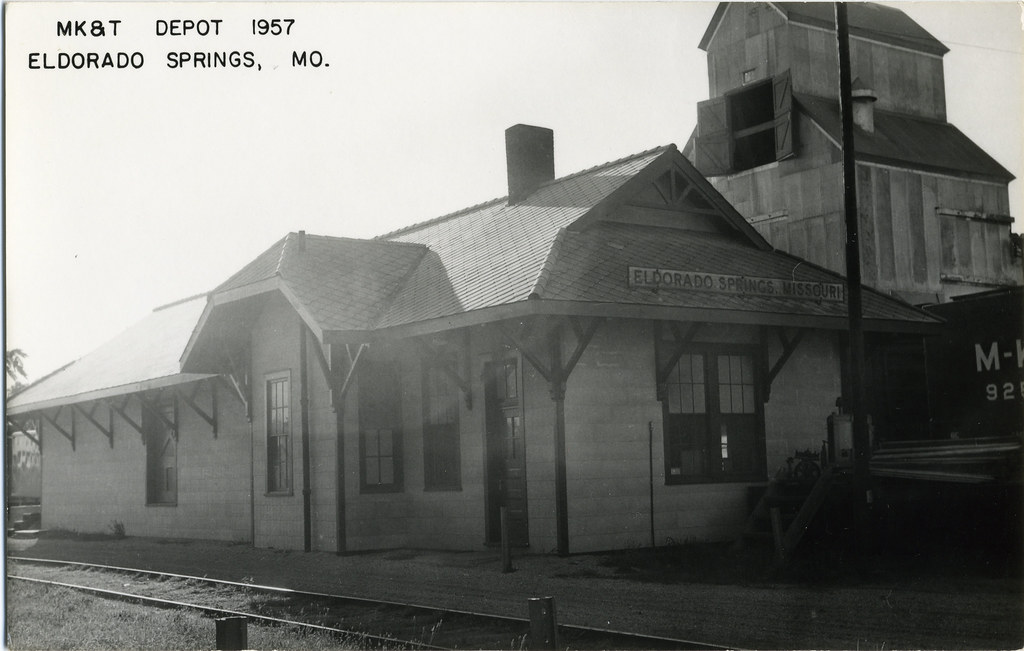 M.K. & T. Depot 1957 El Dorado Springs MO0177 Flickr
