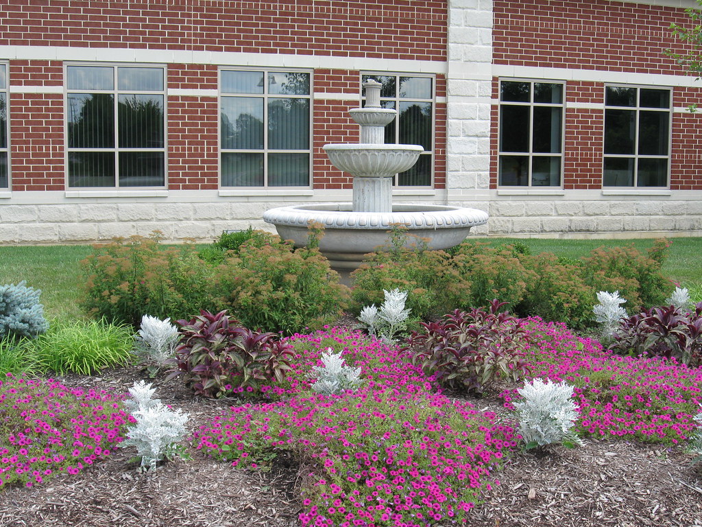 IMG_0092 Fountain at Union Township Civic Center. tzpics Flickr