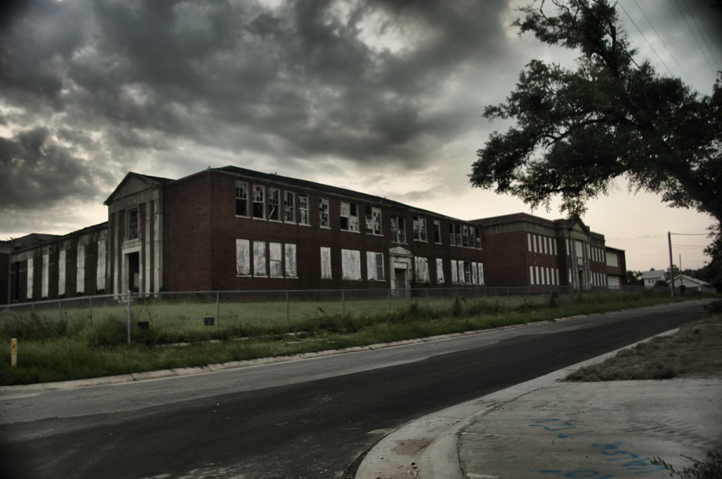 HDRPensacolaschool AN old condemned school in Pensacola