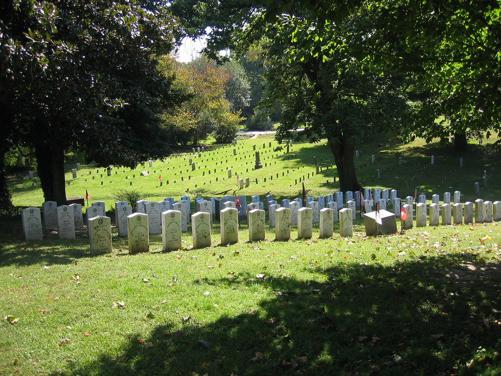 Gettysburg markers, Hollywood Cemetery Eli Pousson Flickr