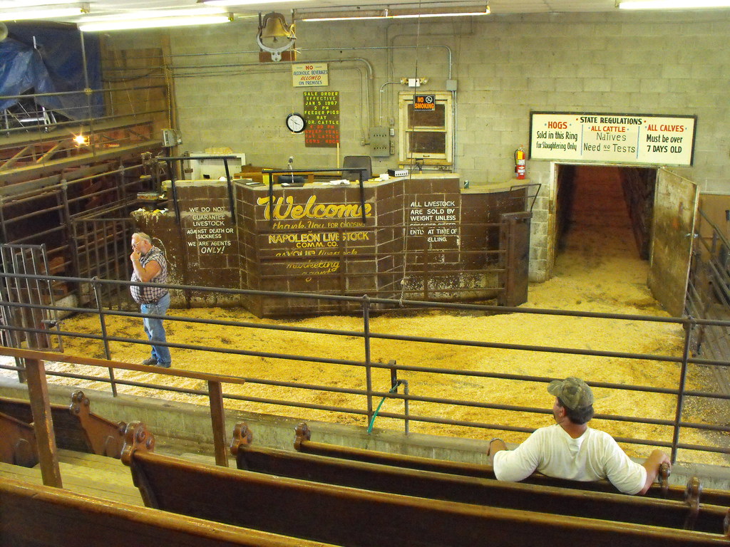 Napoleon Livestock Exchange Flickr