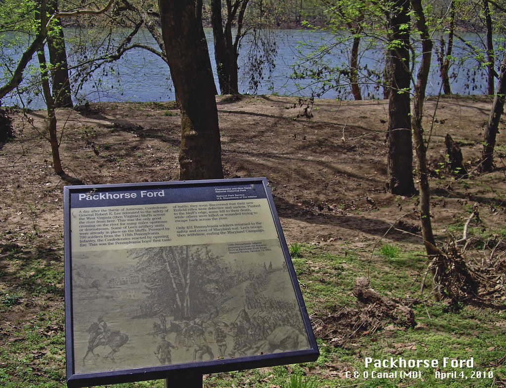 End of the 1862 Maryland Campaign Packhorse Ford on the… Flickr