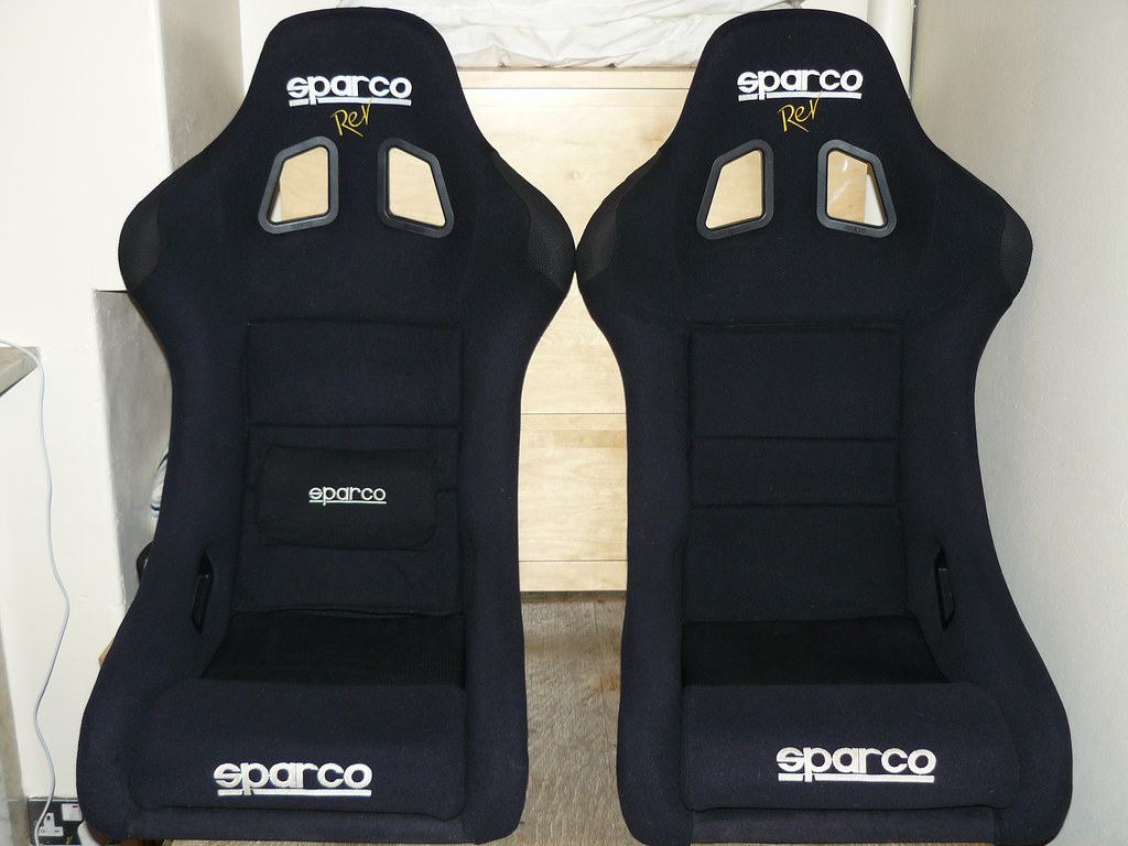 Sparco Evo Bucket Seats (Clean) Clean seats ) rallye project Flickr