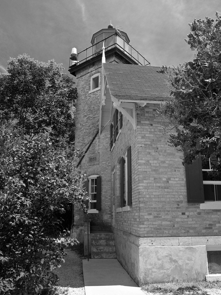 The Eagle Bluff Lighthouse inside Peninsula State Park in… Flickr