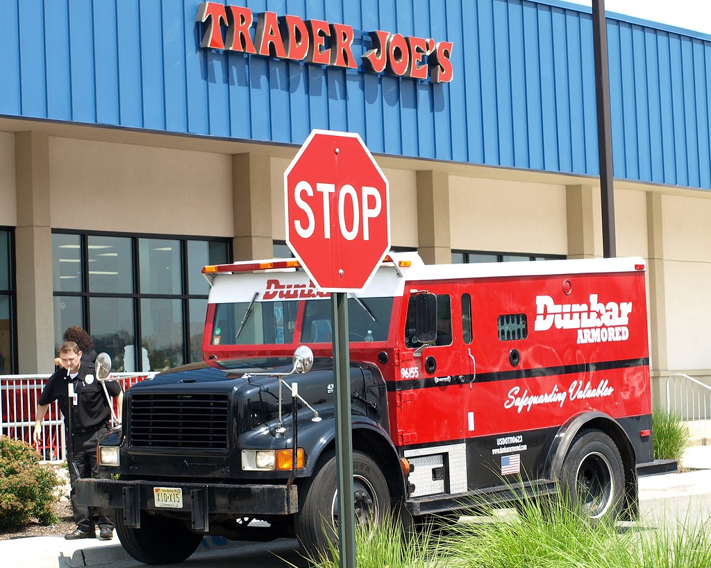 Dunbar Armored Vehicle, Trader Joe's, Edgewater NJ Flickr