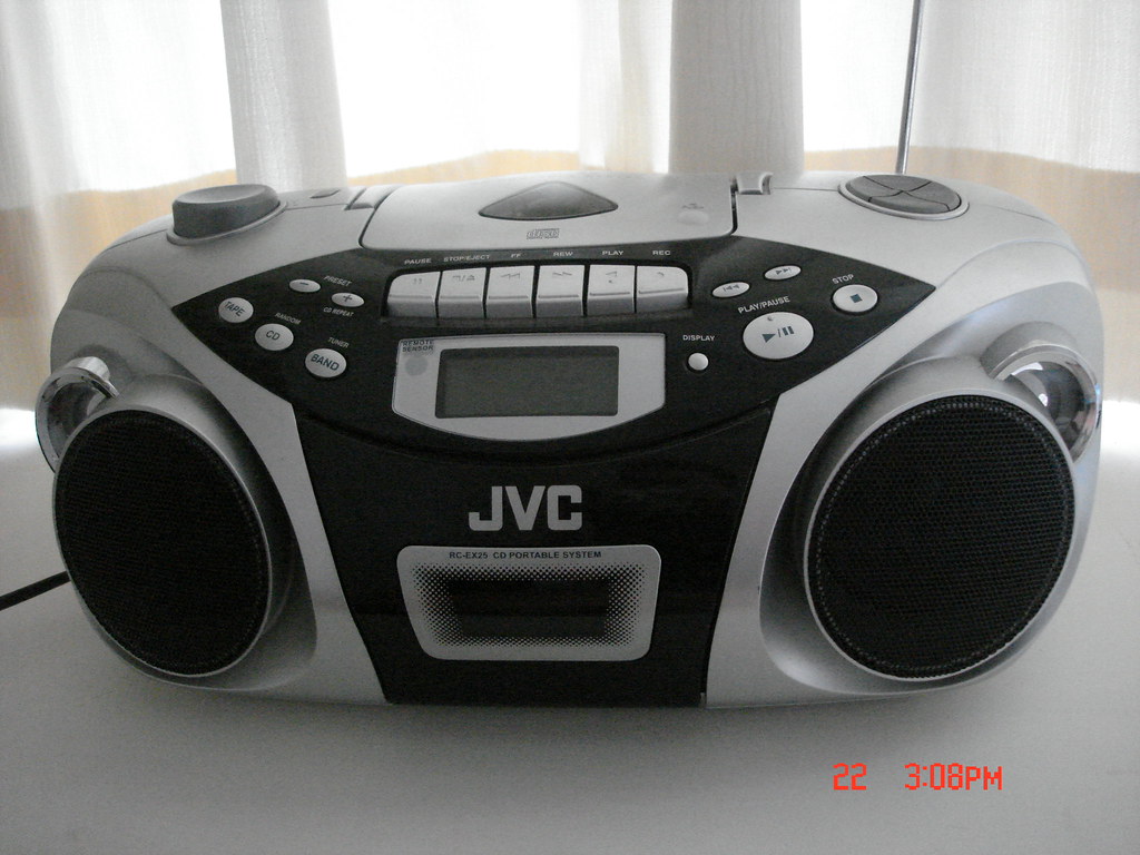 JVC CD Portable System SGD30 *SOLD* (Radio AM/FM, Tape, C… Flickr