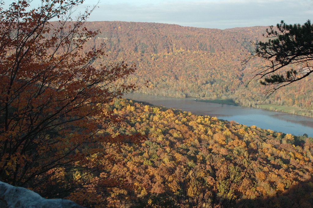 Tennessee River from Raccoon Mountain Tennessee River