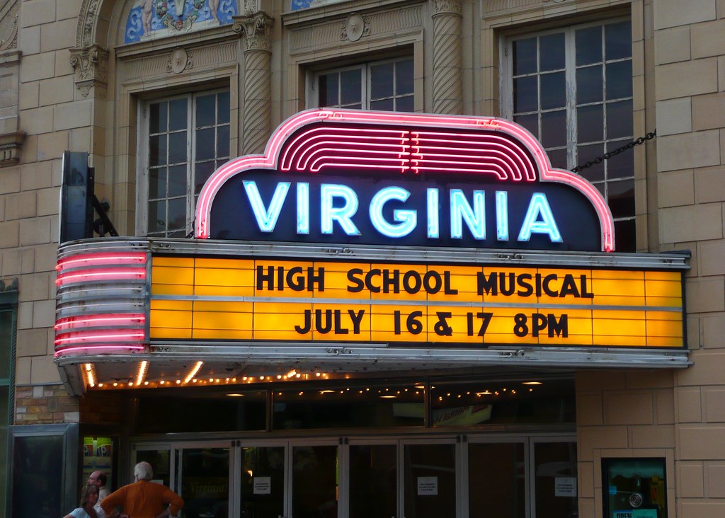 Champaign, IL Virginia Theater marquee The Virginia Thea… Flickr