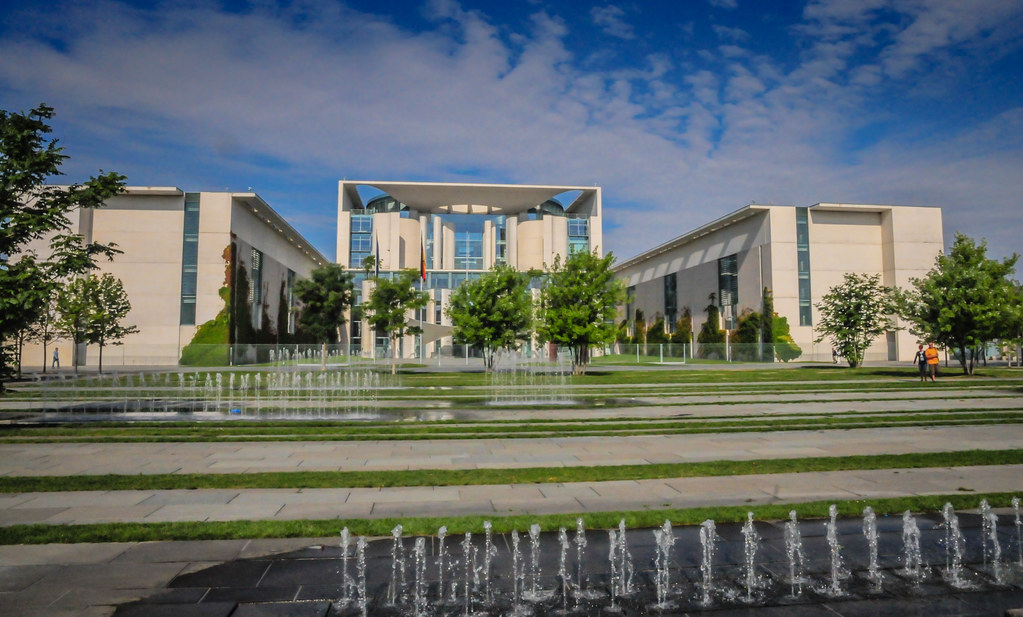 Berlin German Kanzleramt building German Chancellery build… Flickr