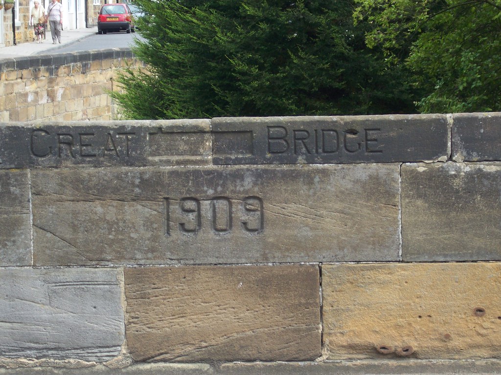 Great Bridge, 1909 The word Ayton was removed from the c… Flickr