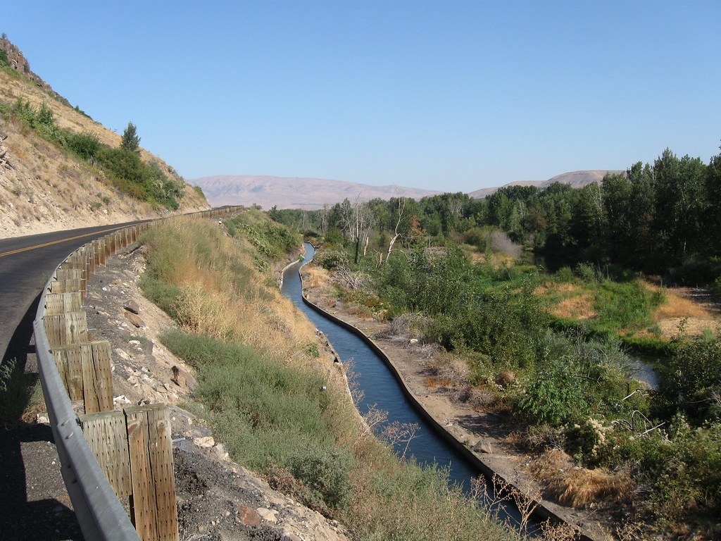 Irrigation Canal along old Naches road west of Yakima Flickr