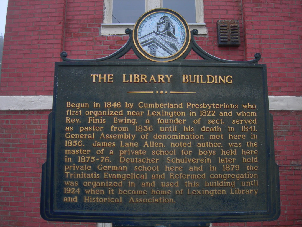 Lexington Library Building Historic Marker Lexington, Miss… Jimmy