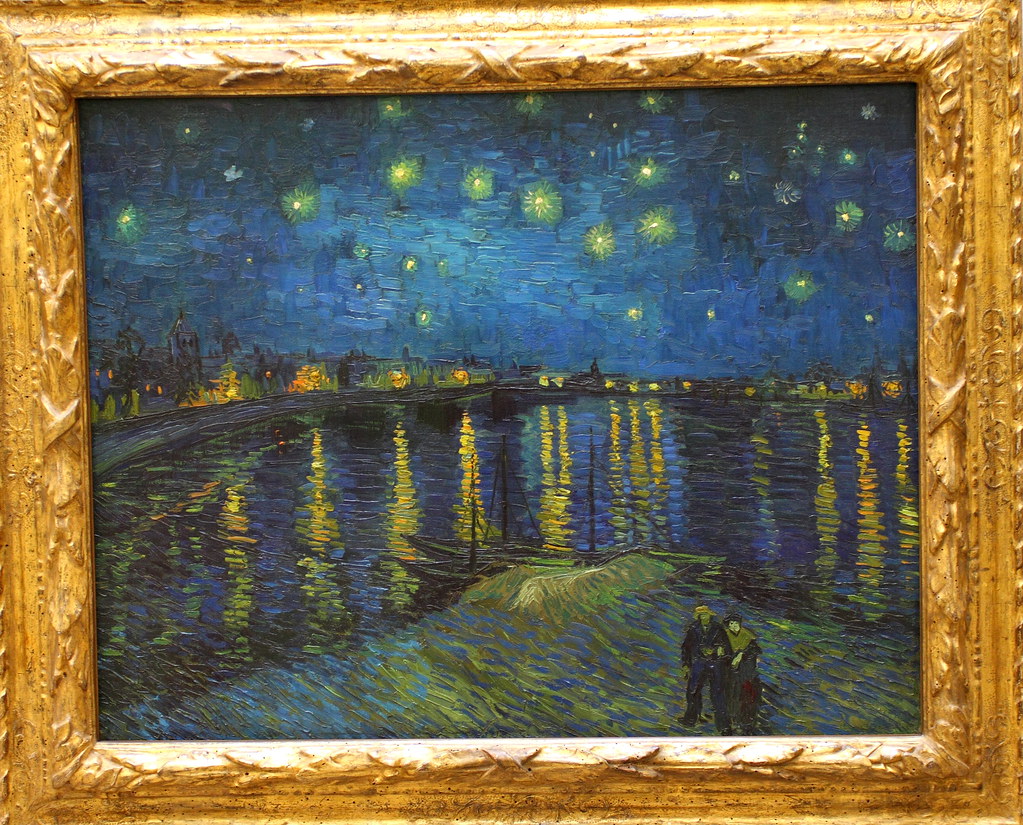 Vincent van GOGH, Starry night, 1888 a photo on Flickriver