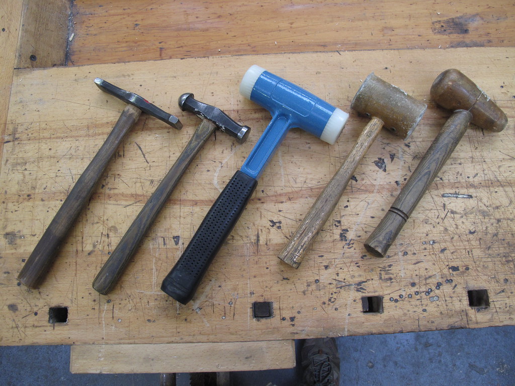 metal forming hammers goldsmiths design dept labs image archive
