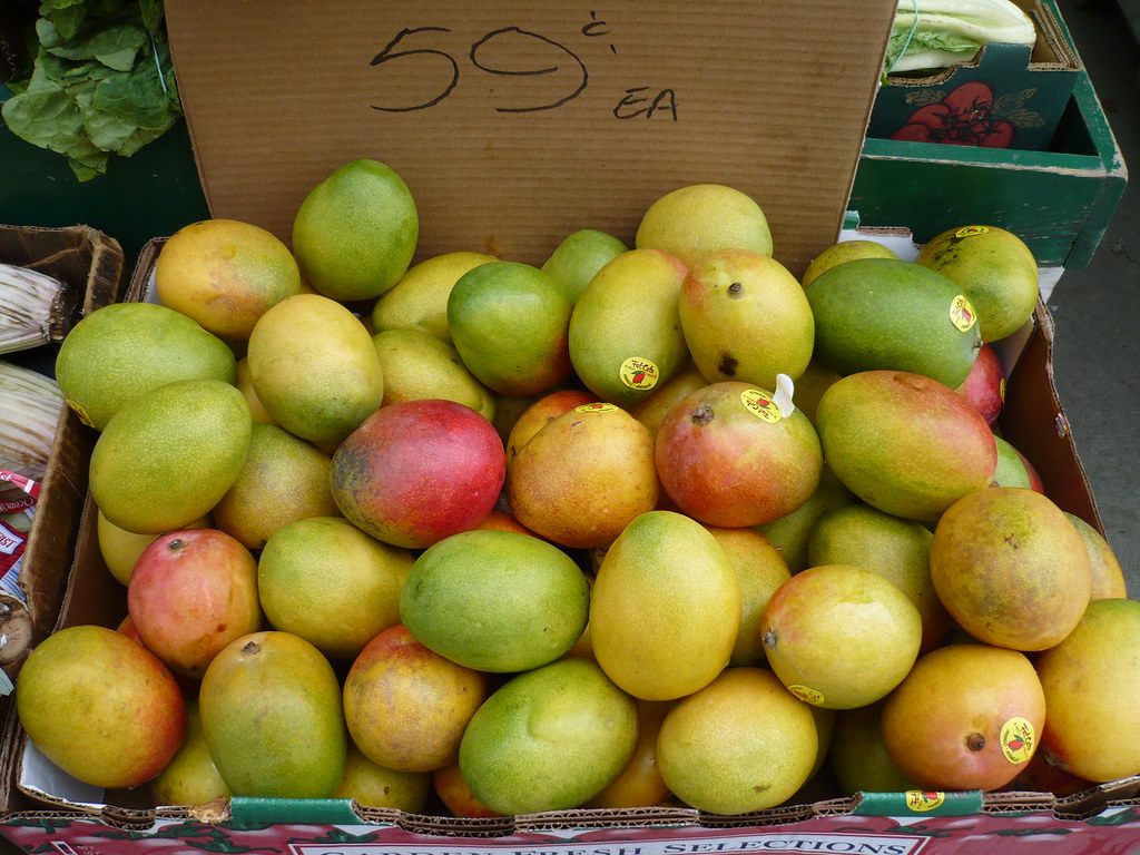 Mangoes at Norman's Good for you and good tasting , and at… Flickr