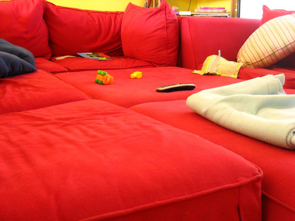 Playground n. 1. My sectional couch, rearranged as a place… Flickr