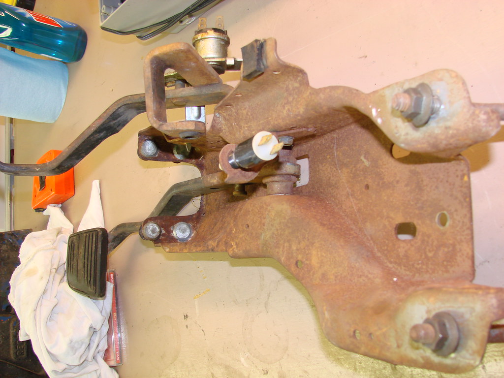 clutch pedal setup Shane Flickr