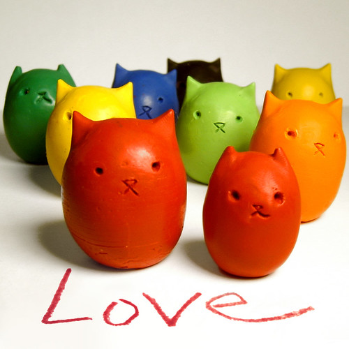 Kitty Egg Crayons Kitty Baby Love Flickr