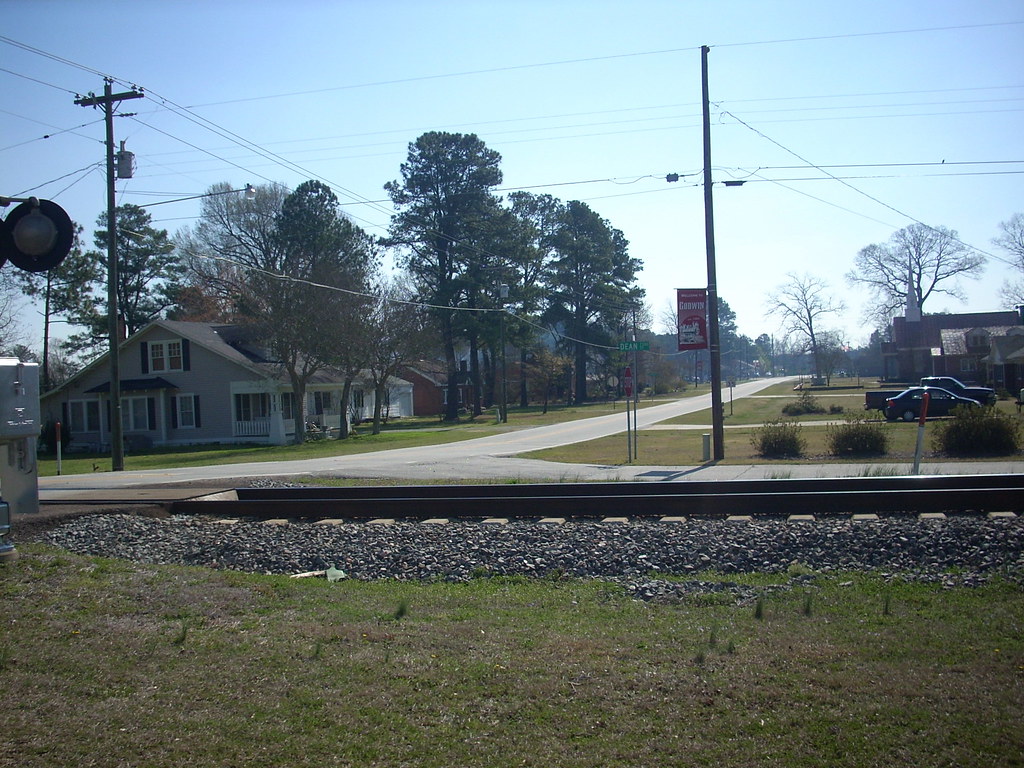 Main Street in Godwin, North Carolina There isn't much els… Flickr