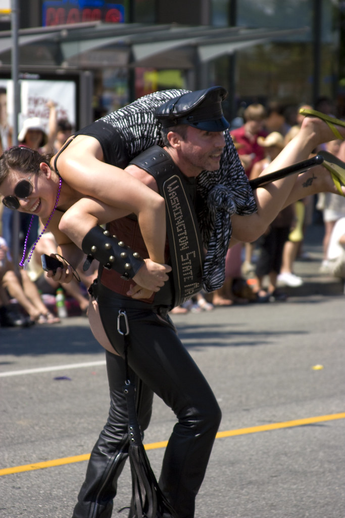 Kidnapping The dude in buttless chaps wanted one of what