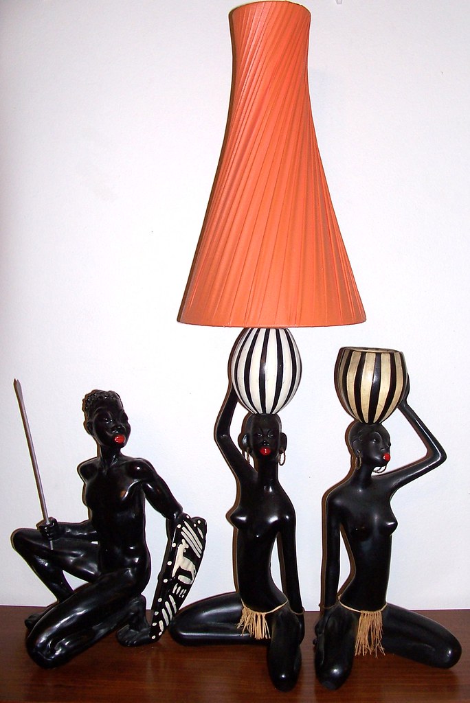 LADY LAMP, FIGURINES BlackAfro Flickr